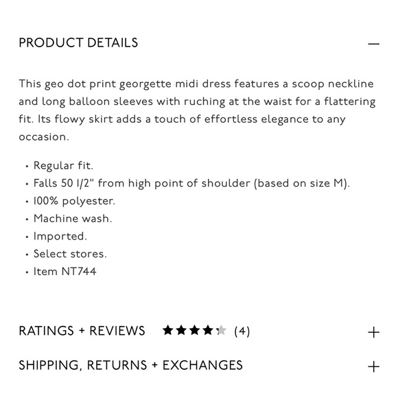 LIKE NEW MADEWELL DRESS SIZE S - Picture 8 of 9